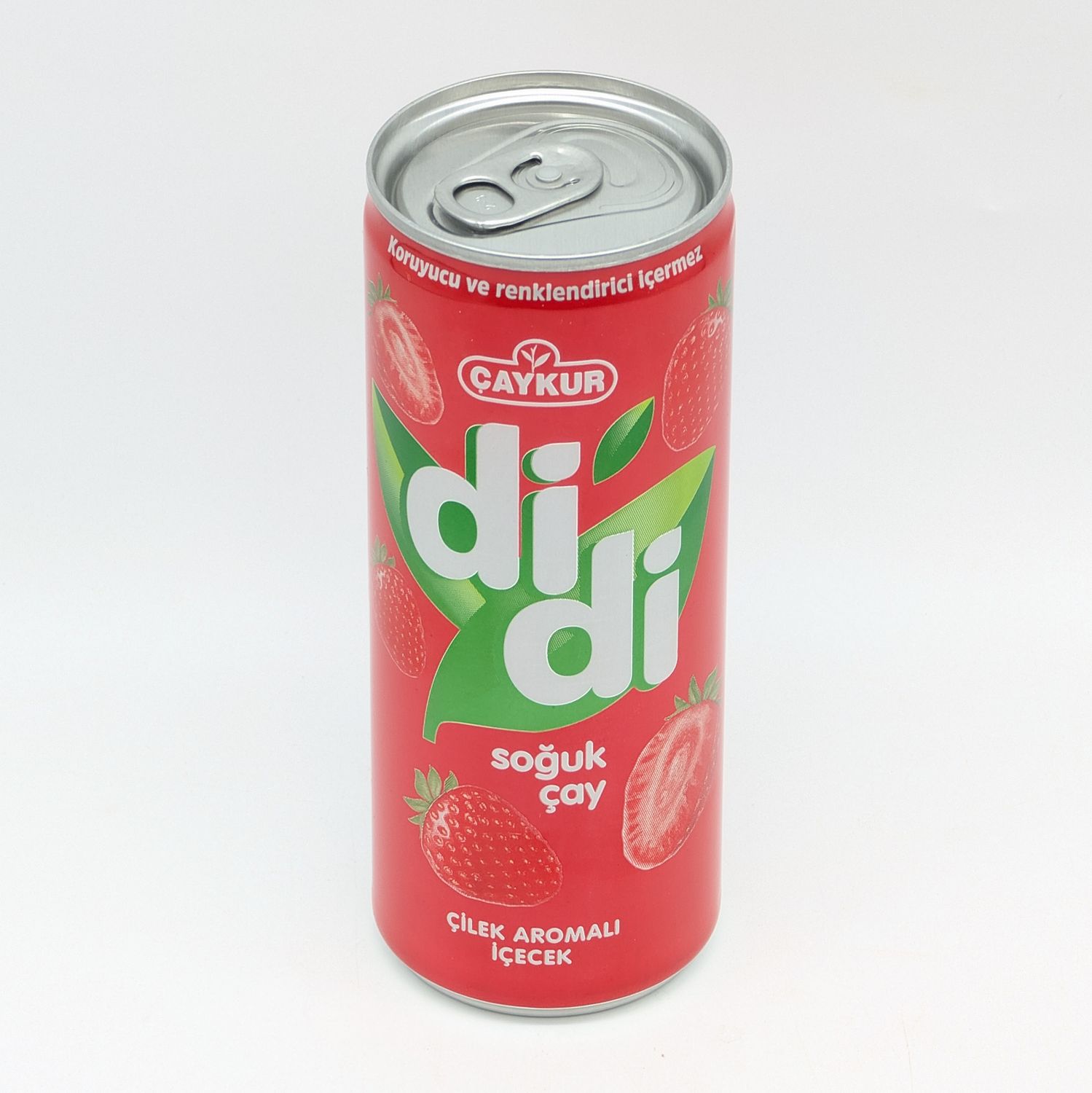 CAYKUR DIDI Iced Tea Strawberry - Soguk Cay Cilek 250mL