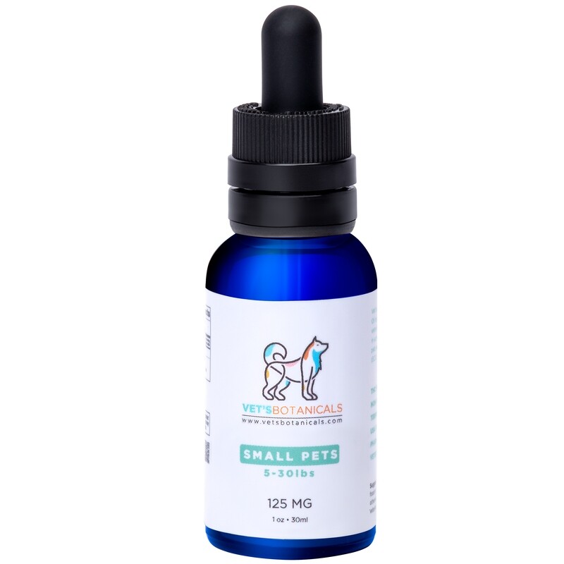 PET CBD TINCTURE 125-2000 MG