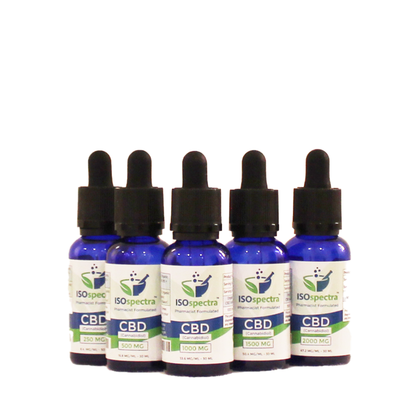 IsoSpectra CBD Tinctures