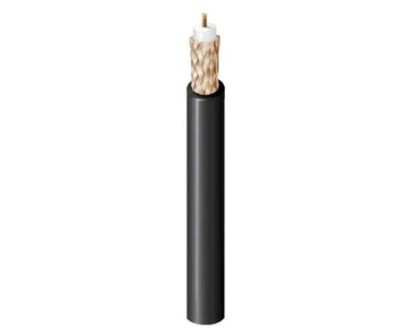 8214 010100 Cable coaxial RG-8/U AWG11 100FT PVC 50Ohm black 95% Belden