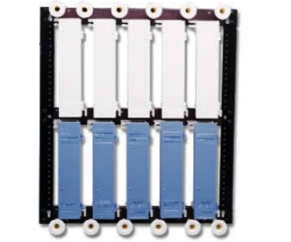 CC-2024-NS-DC Frame cross-connect full size with 10 S89D brackets No spools Siemon