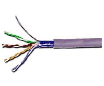 9A5M4-E2 Cable CAT5E 1000FT AWG24 F/UTP PVC CM gray Siemon
