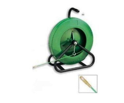 542-250 Tool fish tape fiberglass in reel stand 250' X 3/16" Greenlee