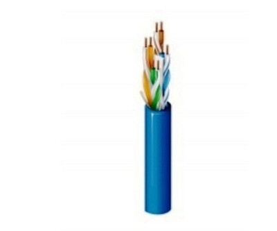 2412 008U1000 Cable CAT6+ 1000FT AWG23 PVC U/UTP Ricer-CMR Blue Belden