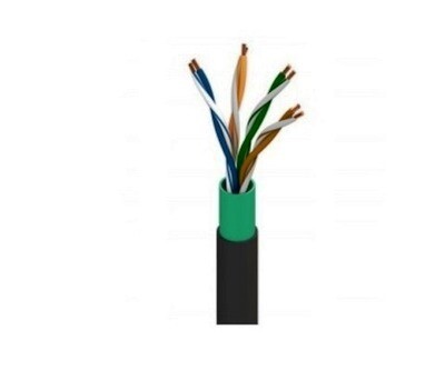 11700A 0101000 Cable CAT5E 1000FT AWG24 PVC PVC data tuff outdoor black Belden