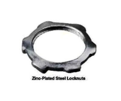 00322003LPK50 Locknuts 1" zinc plated pk50 Hubbell