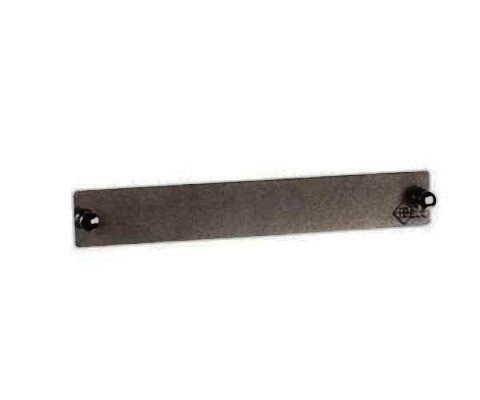 AX100066 Panel F.O. blank FiberExpress black Belden