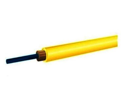 AX001NSLA9YR Cable F.O. 1 fiber SM OS1/OS2 patch cord simplex SM 9U/125U yellow OCC x   442 mts