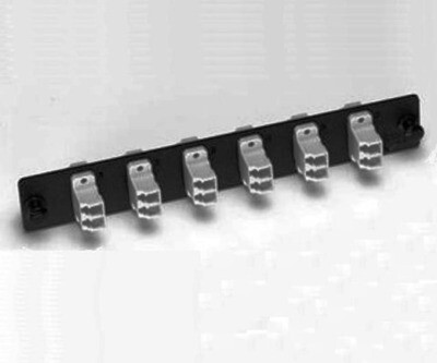 AX101409 Panel F.O. 12 SC (6 SC duplex) SM FiberExpress black Belden