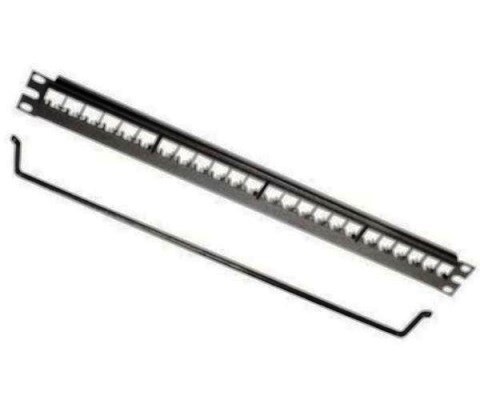AX101458 Patch panel base 48 PTO 2U black Belden