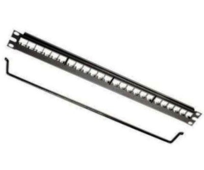 AX101458 Patch panel base 48 PTO 2U black Belden