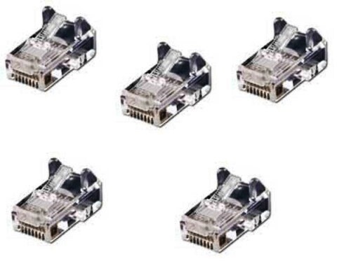 BRMOD4PSN25 Plug RJ45 8/8 CAT5E Snagless AWG24-26 PK25 Hubbell