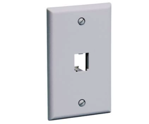 CFP1IW Faceplate 1 PTO 2X4 minicom office-white Panduit
