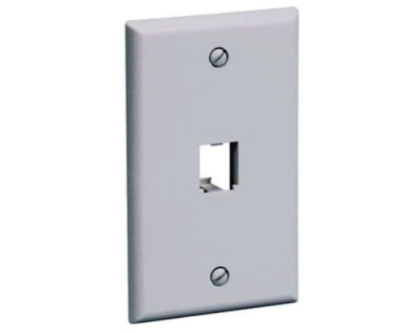 CFP1IW Faceplate 1 PTO 2X4 minicom office-white Panduit
