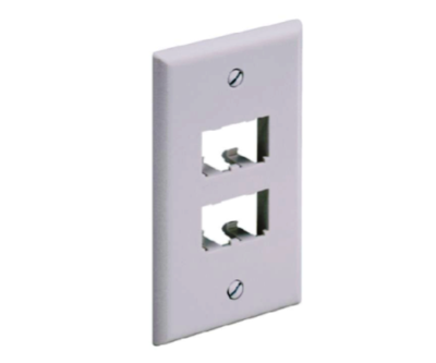 CFP4IW Faceplate 4 PTO 2X4 minicom office-white Panduit