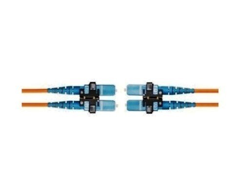 DFPCSCSCE2MM Fiber jumper SC-SC MM OM3 duplex 50/125 aqua 10G 2 mtrs Hubbell