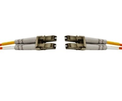 DFPCLCLCS1SMZ Fiber jumper LC-LC SM duplex yellow LZOH 1 mtrs Hubbell