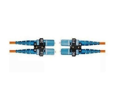 DFPCSCSCE5MM Fiber jumper SC-SC MM OM3 duplex 50/125 aqua 10G 5 mtrs Hubbell