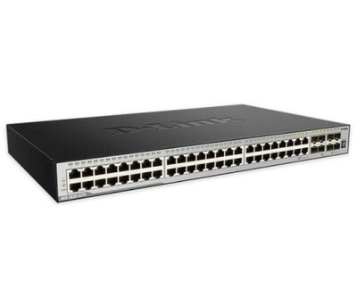 DGS-3630-52TC-SI  Switch 52 PTO 20/44 (10/100/1000BASE-T) 2 = DEM-CB100S Attach Cable 1 M D-LINK