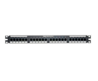 DP245E88TGY Patch panel 24 PTO CAT5E 1U black Panduit