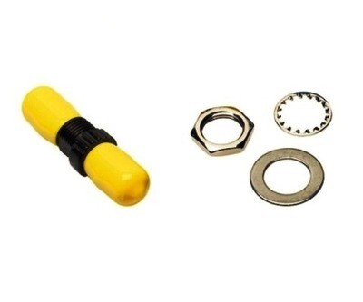 FASTMPB12 Connector F.O. ST/ST Simplex SM/MM black pk12 Hubbell