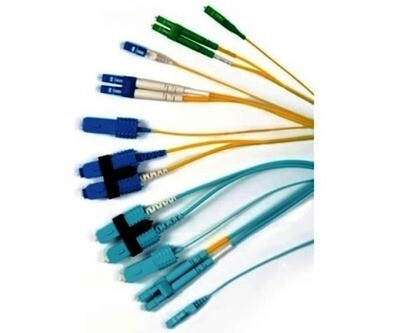 FJ2-LCLC5V-03AQ Fiber jumper LC-LC MM OM4 duplex 50/125 aqua XGLO 10G 3 mtrs Siemon