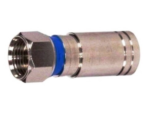 FRG625 Connector F compression for RG6 PK25 Hubbell