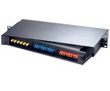 FPR012SCX Patch panel F.O. 12 PTO SC SM/MM (no include ) 1U black Hubbell