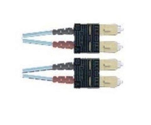 FXD3-3M3Y Fiber jumper SC-SC MM OM3 duplex 50/125 aqua 10G 3 mtrs Panduit