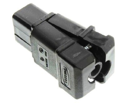 H320C Connector straight blade 16A 250V IEC320 Hubbell