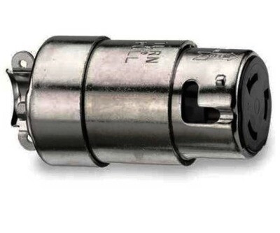 HBL63CM64 Connector body twist-lock 3P4W 50A 125/250V IP20 marine Hubbell