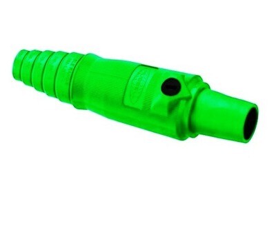 HBL400FGN Plug Single Pole female 400A 250V DC max /600V AC green Hubbell