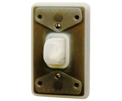 HBL1795 Faceplate 1 gang weatherproof for switch toggle Hubbell