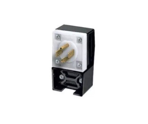 HBL8411C Plug straight blade 3P4W 20A 125/250V black and white Hubbell