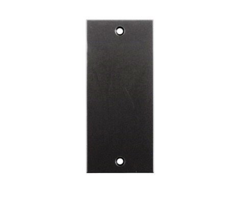HBLBL300SBK Faceplate blank for floor-boxes black Hubbell
