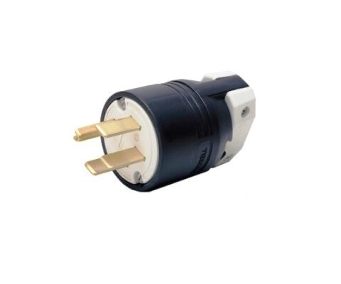 Hubbell HBL9451C Plug 3 Pole 4 Wire 50 Amp 125/250v 14-50p for sale online