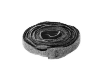 HPWCVFBK8 Velcro 8&quot; x 1/2&quot;W Hook &amp; Loop reusable pk HUBBELL