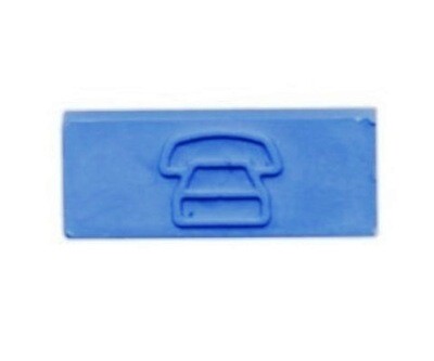 IB100T Icon telephone blue PK100 Hubbell
