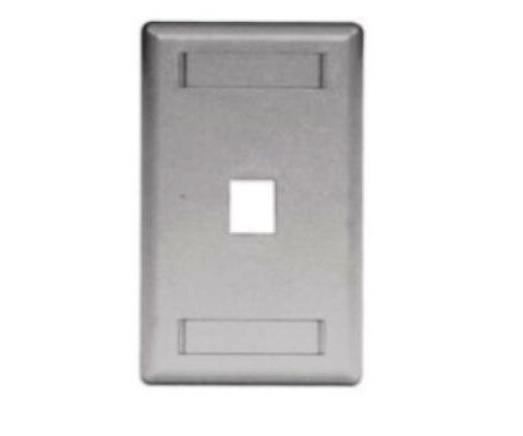 IFP11W Faceplate 1 PTO 2X4 white Hubbell