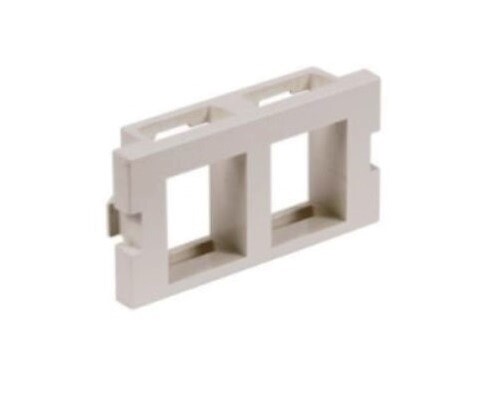 IM2K1OW Adapter module 2PTO 1Unit office white Hubbell