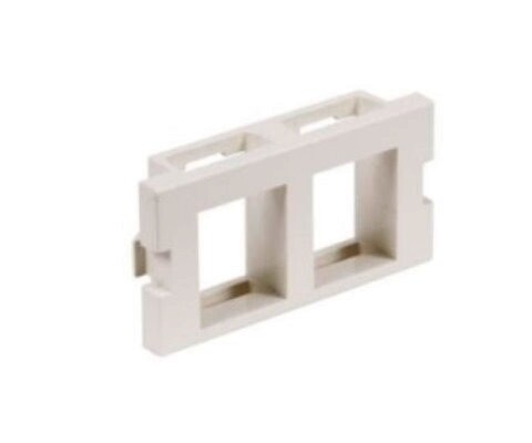 IM2K1W Adapter module 2PTO 1Unit white Hubbell