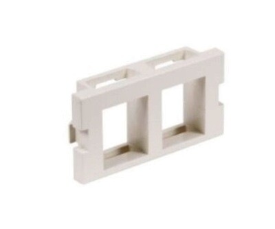 IM2K1W Adapter module 2PTO 1Unit white Hubbell