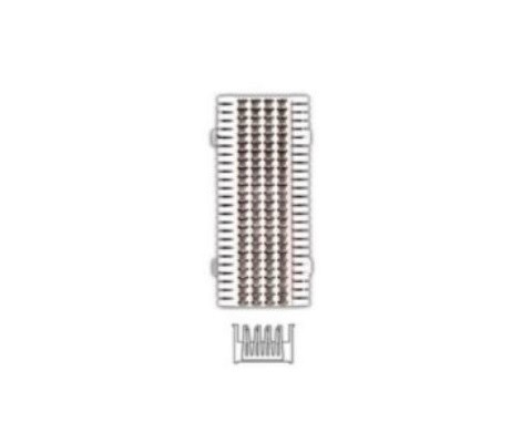 M4-24 Block 24 Pair S66 field terminated W/571 clips Siemon
