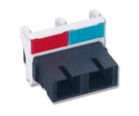MX-F-SC-02 Jack F.O. SC to SC max flat white Siemon