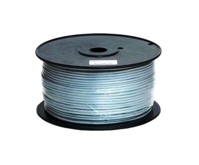 NBW-2428 Cable flat 4C AWG28 silver 1000FT quest