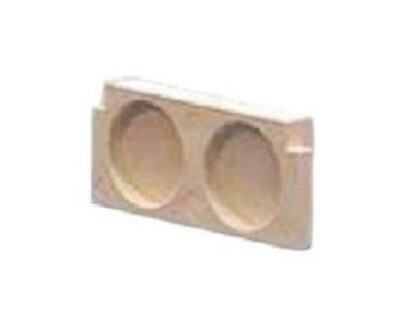 OFPBB10 Mutoa OFP bracket blank pk10 Hubbell