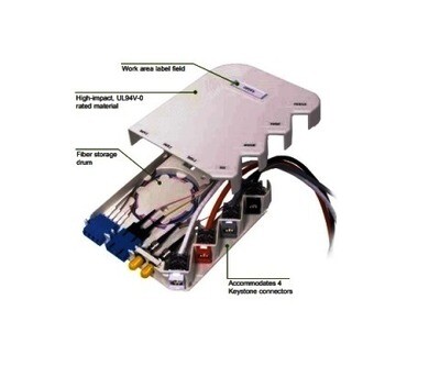 OFPPL Mutoa OFP housing and mounting office white Hubbell