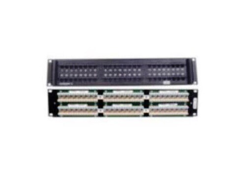 P648U Patch panel 48 PTO CAT6 next speed (Substitute P6E48U) 2U Hubbell