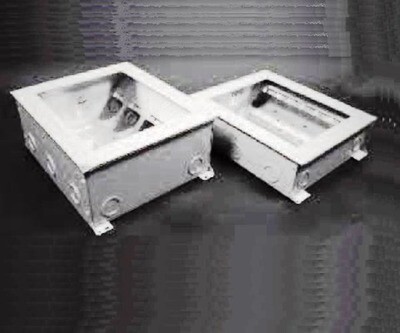 RFB9 Box for floor 9 gang 14-516&quot;L x 12-1/8&quot;W x 4 -1/8&quot; W x 4- 1/8&quot; d Wiremold
