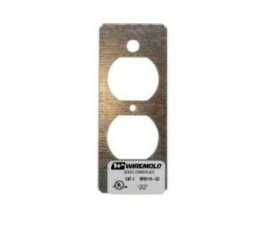 RFB119-SD Faceplate 1 gang duplex receptacle sectional (SD) plate Wiremold